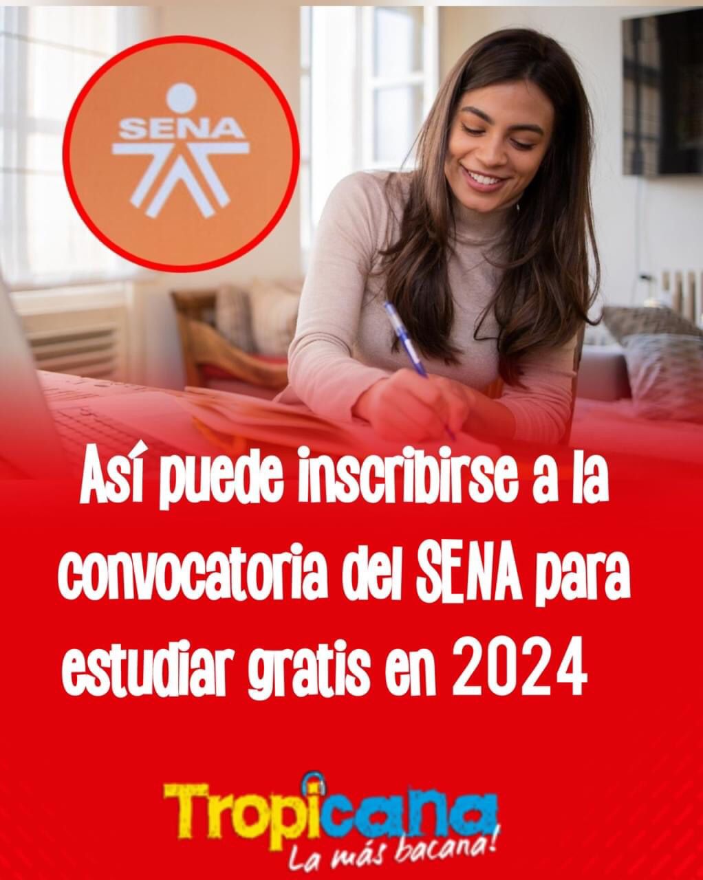 Convocatoria SENA 2024 Así puede inscribirse para estudiar gratis