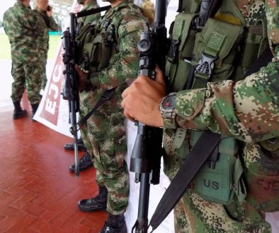 Militares colombianos